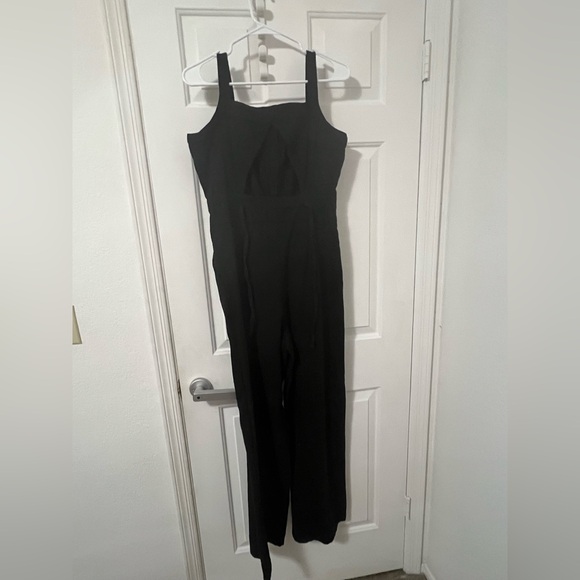 Forever 21 Black denim Jumpsuit - Picture 2 of 6